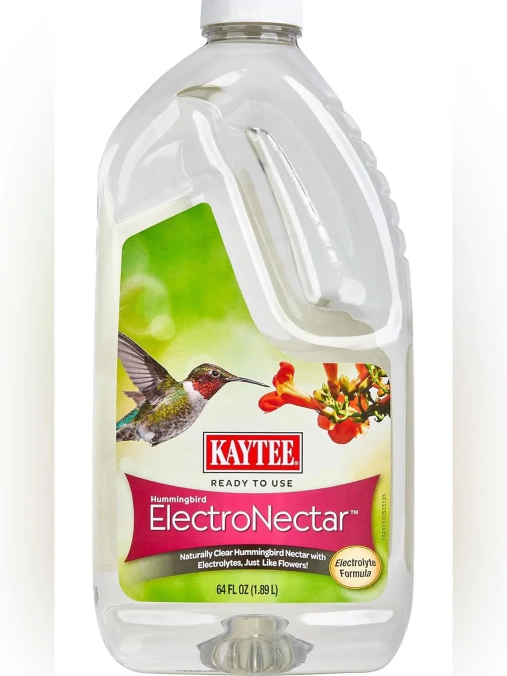 Kaytee Clear ElectroNectar Hummingbird Nectar Bottle